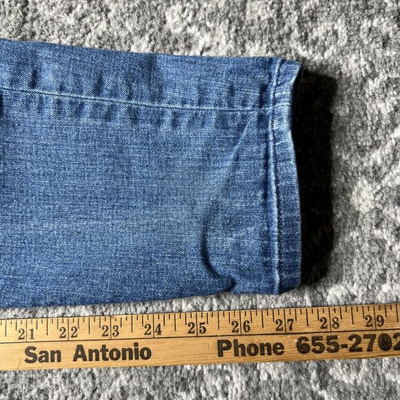 Hudson Krista Super Skinny Crop Ankle Womens Jeans Size 30 Medium Wash - Picture 6 of 13